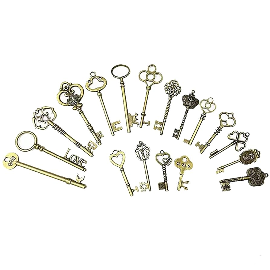 Amazon.co.jp: ハリーポッター 鍵 アクセサリー 18個セット